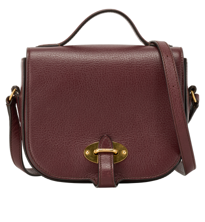 Tenby, &pound;350, Handbags, Burgundy, Leather, Front view